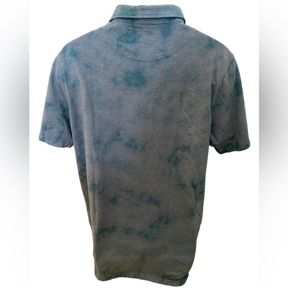 RIP CURL Surf Blue Grey Pocket Polo Shirt Men XL - Picture 3 of 5